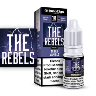 InnoCigs - The Rebels Tabak Vanille Aroma 6 mg/ml
