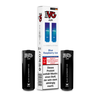 IVG - AIR Pod Blue Raspberry Ice 20 mg/ml (2 Stück pro Packung)