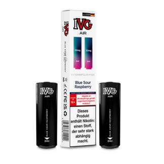 IVG - AIR Pod Blue Sour Raspberry 20 mg/ml (2 Stück pro Packung)
