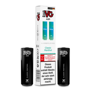 IVG - AIR Pod Classic Menthol 20 mg/ml (2 Stück pro Packung)
