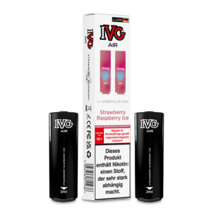 IVG - AIR Pod Strawberry Raspberry Ice 20 mg/ml (2 Stück pro Packung)