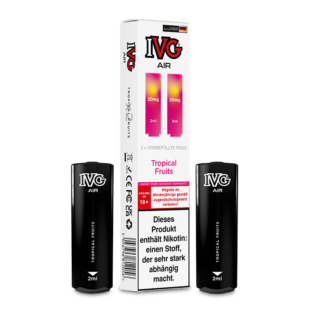 IVG - AIR Pod Tropical Fruits 20 mg/ml (2 Stück pro Packung)