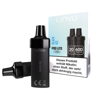 Linvo - Pod Lite Cartridge Black Ice 20 mg/ml (2 Stück pro Packung) 10er Packung