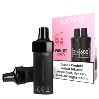 Linvo - Pod Lite Cartridge Cherry Cola Ice 20 mg/ml (2 Stück pro Packung)