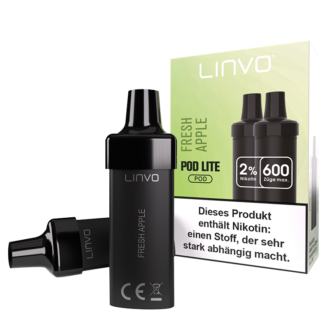 Linvo - Pod Lite Cartridge Fresh Apple 20 mg/ml (2 Stück pro Packung)
