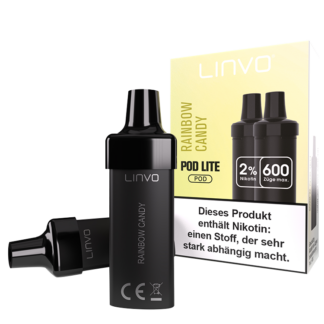 Linvo - Pod Lite Cartridge Rainbow Candy 20 mg/ml (2 Stück pro Packung)