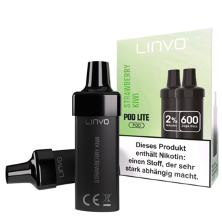 Linvo - Pod Lite Cartridge Strawberry Kiwi 20 mg/ml (2 Stück pro Packung)