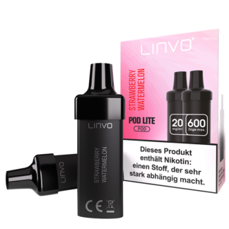 Linvo - Pod Lite Cartridge Strawberry Watermelon 20 mg/ml (2 Stück pro Packung)