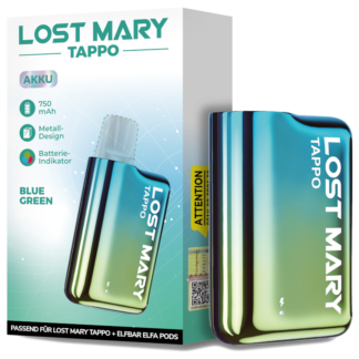 Lost Mary - Tappo Akku 750 mAh blau-grün