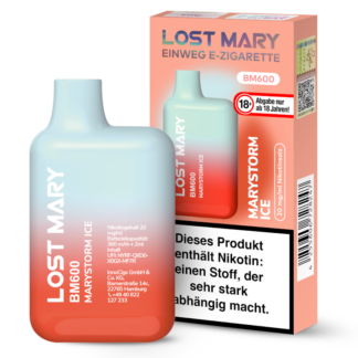 Lost Mary - BM600 Einweg E-Zigarette - Marystorm Ice 20 mg/ml