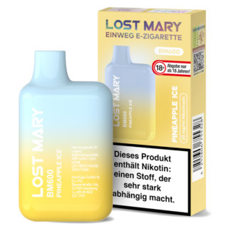 Lost Mary - BM600 Einweg E-Zigarette - Pineapple Ice 20 mg/ml