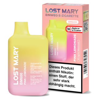 Lost Mary - BM600 Einweg E-Zigarette - Pink Lemonade 20 mg/ml