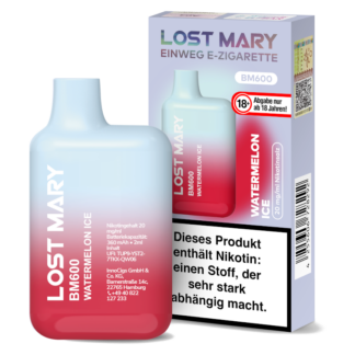 Lost Mary - BM600 Einweg E-Zigarette - Watermelon Ice 20 mg/ml