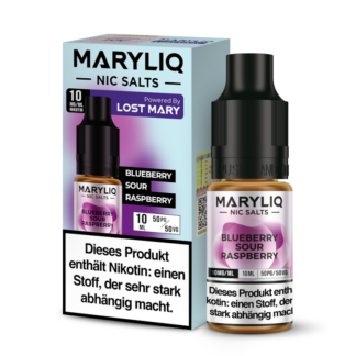 MARYLIQ - Blueberry Sour Raspberry - Nikotinsalz Liquid 10 mg/ml