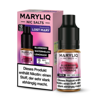 MARYLIQ - Blueberry Watermelon Lemonade - Nikotinsalz Liquid 10 mg/ml