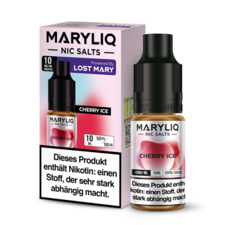 MARYLIQ - Cherry Ice - Nikotinsalz Liquid 10 mg/ml