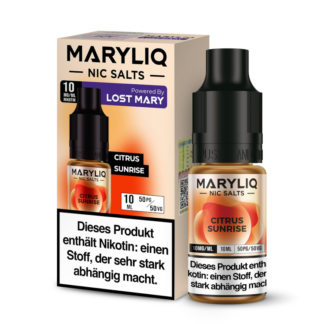 MARYLIQ - Citrus Sunrise - Nikotinsalz Liquid 10 mg/ml