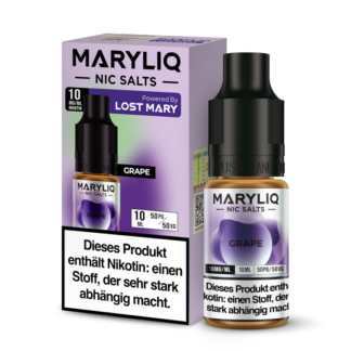 MARYLIQ - Grape - Nikotinsalz Liquid 10 mg/ml