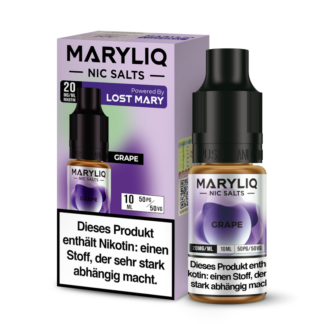 MARYLIQ - Grape - Nikotinsalz Liquid 20 mg/ml
