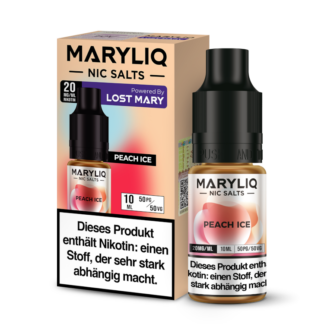 MARYLIQ - Peach Ice - Nikotinsalz Liquid 20 mg/ml