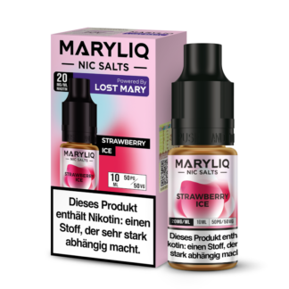 MARYLIQ - Strawberry Ice - Nikotinsalz Liquid 20 mg/ml