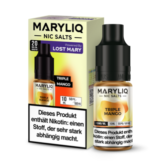 MARYLIQ - Triple Mango - Nikotinsalz Liquid 20 mg/ml