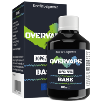 Overvape - 100 ml Basis 30PG/70VG 0 mg/ml