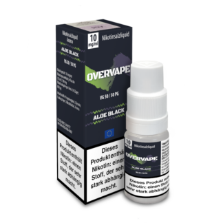Overvape - Aloe Black - Nikotinsalz Liquid 10 mg/ml