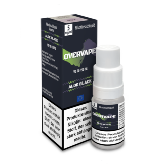 Overvape - Aloe Black - Nikotinsalz Liquid 5 mg/ml