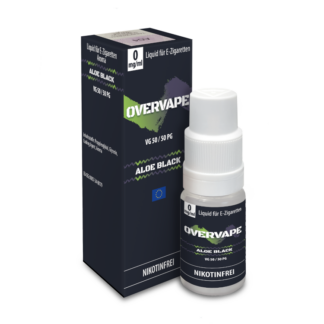 Overvape - Aloe Black - Nikotinsalz Liquid 0 mg/ml