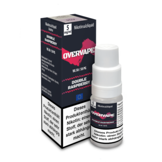 Overvape - Double Raspberry - Nikotinsalz Liquid 5 mg/ml
