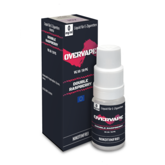 Overvape - Double Raspberry - Nikotinsalz Liquid 0 mg/ml