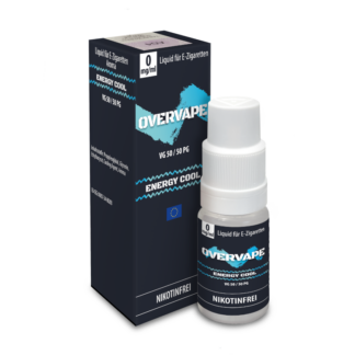 Overvape - Energy Cool - Nikotinsalz Liquid 0 mg/ml
