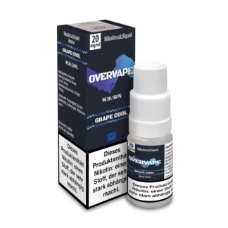Overvape - Grape Cool - Nikotinsalz Liquid 20 mg/ml