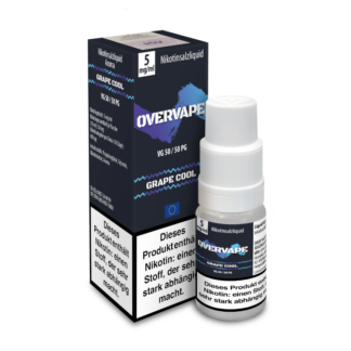 Overvape - Grape Cool - Nikotinsalz Liquid 5 mg/ml