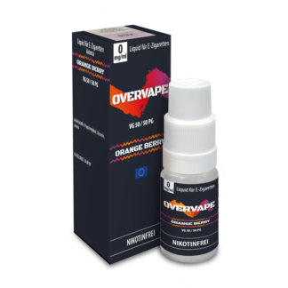 Overvape - Orange Berry - Nikotinsalz Liquid 0 mg/ml