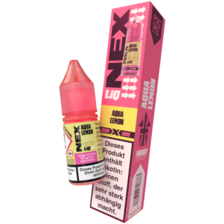 Pod Salt - NexLiq - Aqua Lemon Nikotinsalz Liquid 10 mg/ml