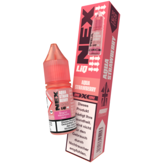 Pod Salt - NexLiq - Aqua Strawberry Nikotinsalz Liquid 0 mg/ml