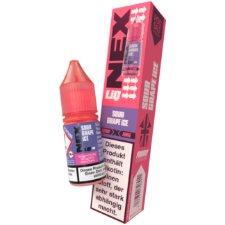 Pod Salt - NexLiq - Sour Grape Ice Nikotinsalz Liquid 10 mg/ml