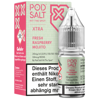 Pod Salt X - Fresh Rasperry Mojito - Nikotinsalz Liquid 20 mg/ml