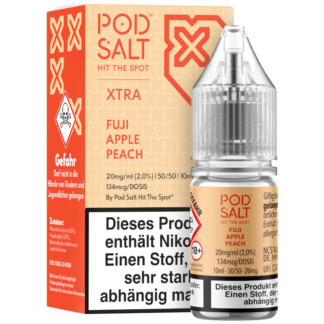 Pod Salt X - Fuji Apple Peach - Nikotinsalz Liquid 20 mg/ml