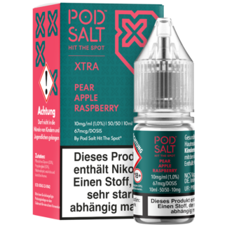 Pod Salt X - Pear Apple Raspberry - Nikotinsalz Liquid 10 mg/ml
