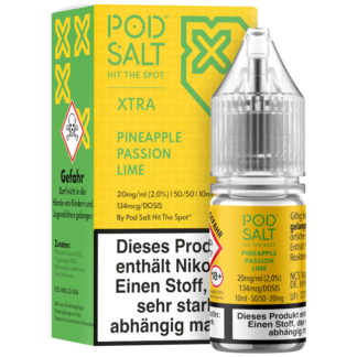 Pod Salt X - Pineapple Passion Lime - Nikotinsalz Liquid 20 mg/ml
