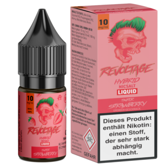 Revoltage - Super Strawberry - Hybrid Nikotinsalz Liquid 10 mg/ml 15er Packung
