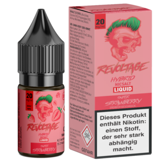 Revoltage - Super Strawberry - Hybrid Nikotinsalz Liquid 20 mg/ml 15er Packung