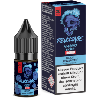Revoltage - Black Blueberry - Hybrid Nikotinsalz Liquid 20 mg/ml
