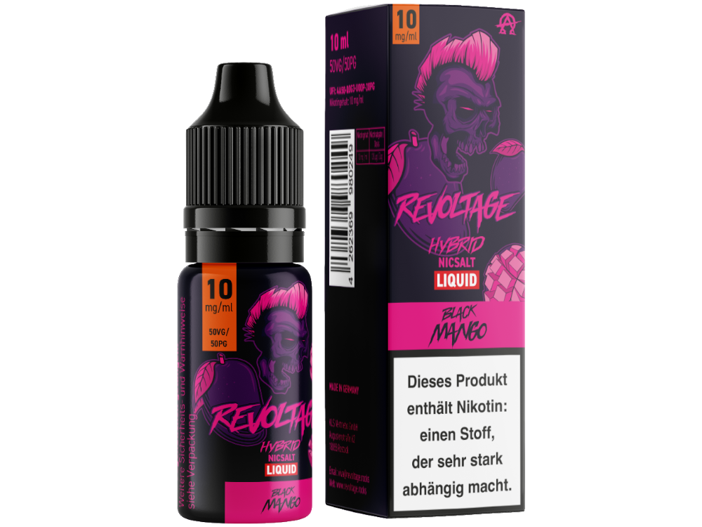Revoltage - Black Mango - Hybrid Nikotinsalz Liquid 10 mg/ml