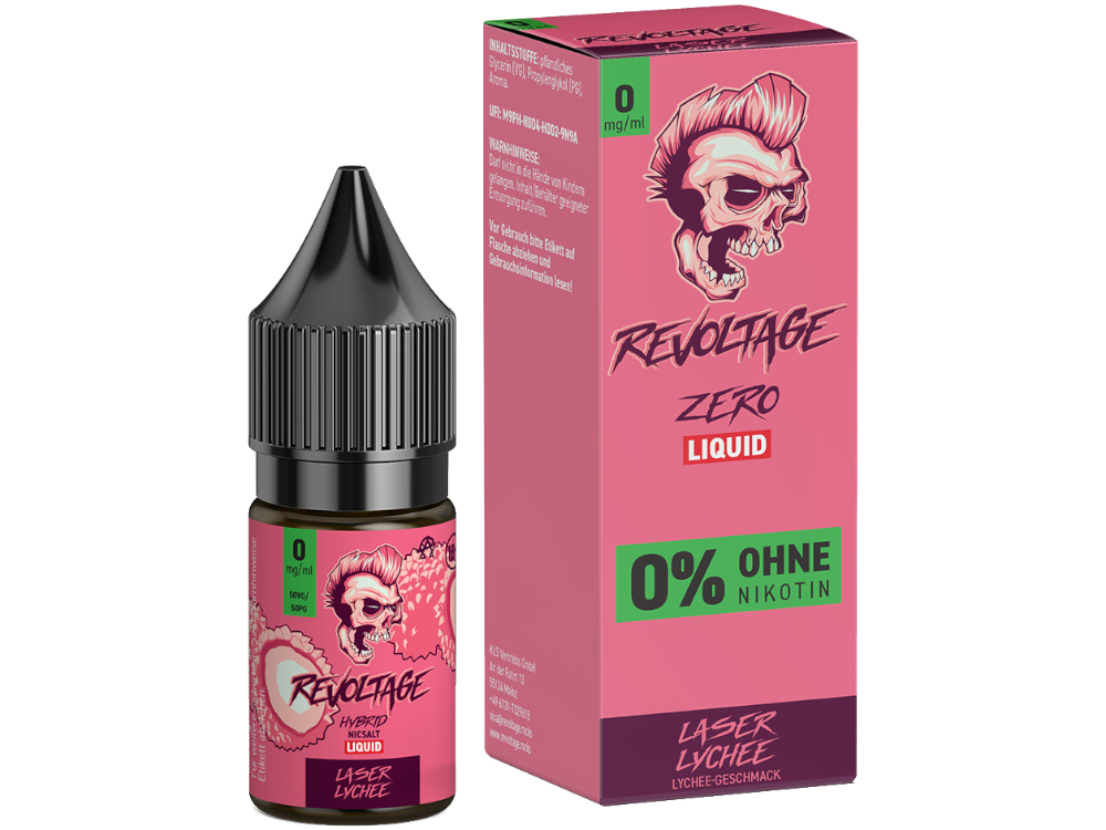 Revoltage - Laser Lychee - Hybrid Nikotinsalz Liquid 0 mg/ml