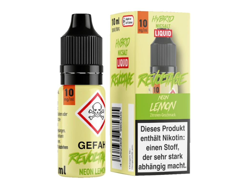 Revoltage - Neon Lemon - Hybrid Nikotinsalz Liquid 10 mg/ml