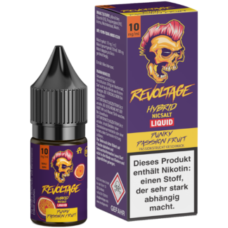 Revoltage - Punky Passion Fruit - Hybrid Nikotinsalz Liquid 10 mg/ml 15er Packung